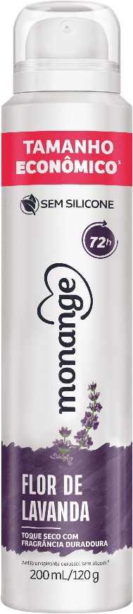 Desodorante Monange Flor De Lavanda Aerossol Antitranspirante Feminino 200Ml
