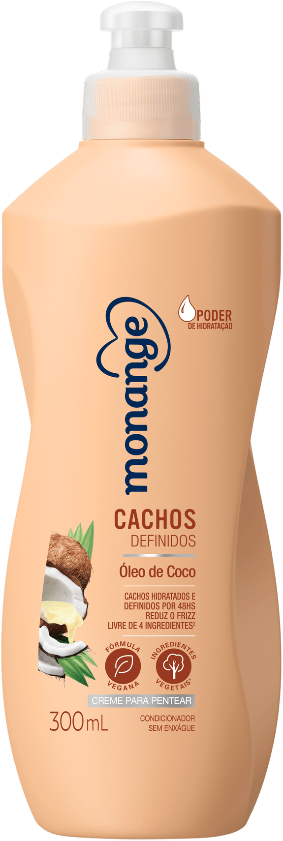 Creme Para Pentear Monange Cachos Definidos 300Ml