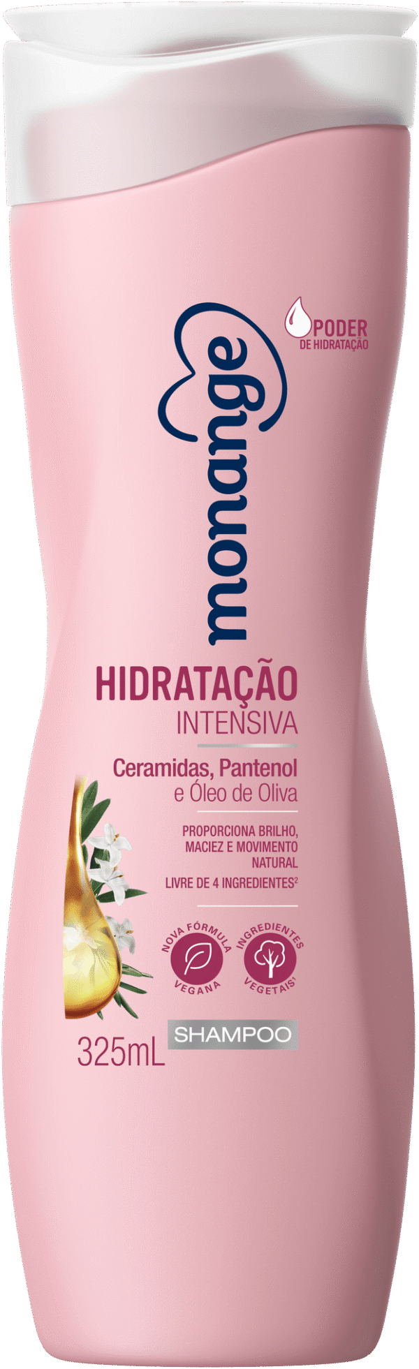 Shampoo Monange Hidratação Intensiva 325Ml