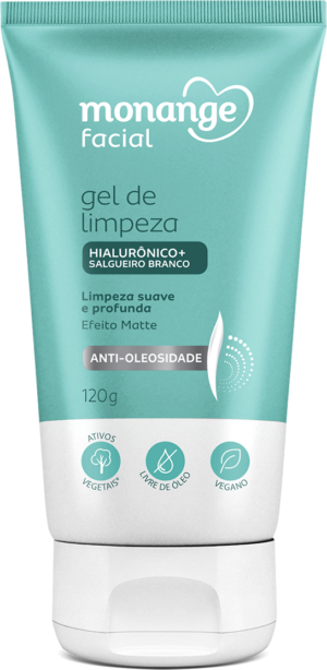Monange Facial Gel De Limpeza Antioleosidade