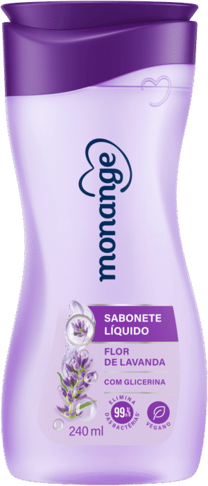 Sabonete Líquido Monange Flor De Lavanda 240Ml
